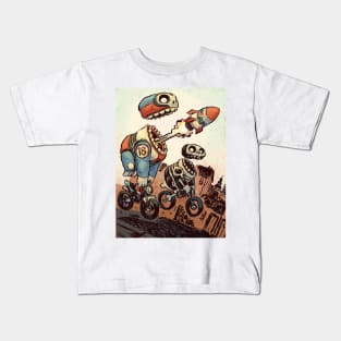 Love Missile Hooligans Kids T-Shirt